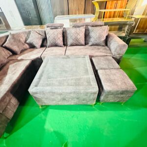 L shape sofa set 7 seater