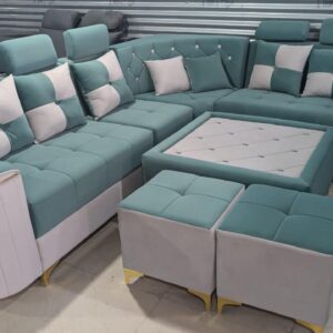 7 Seater L Shape modern  Sofa Set