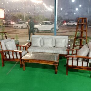 furniture sheesham wood sofa set 5 seater