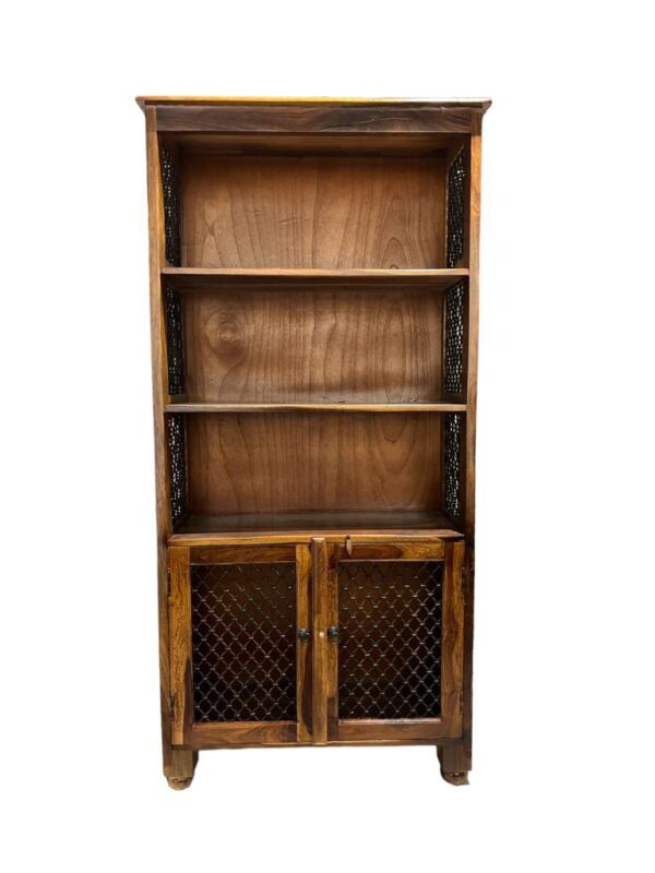 Furniture Solid Sheesham Wood Bookshelf